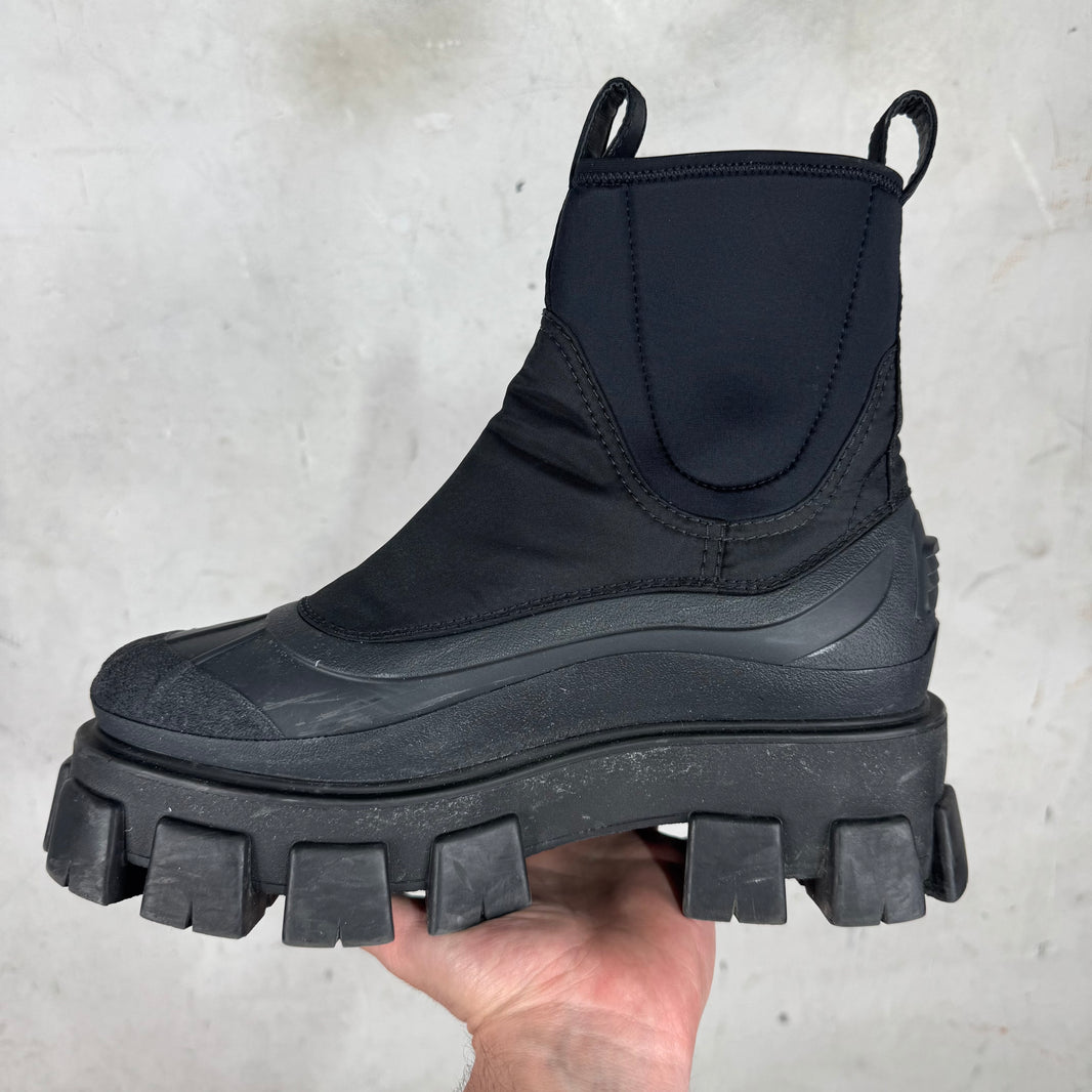 Prada Monolith Duck Boots