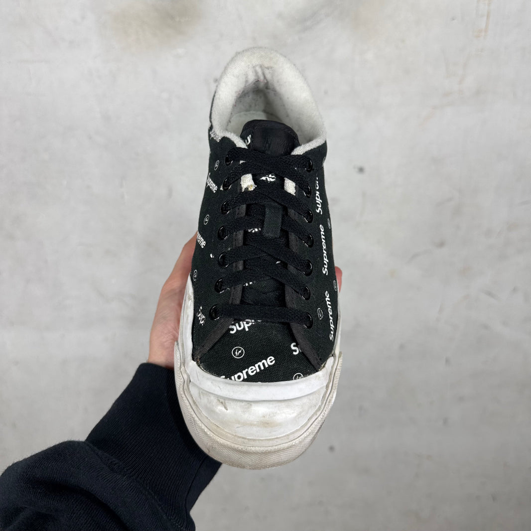 Supreme x Fragment x Nike Black Allcourt Sneakers