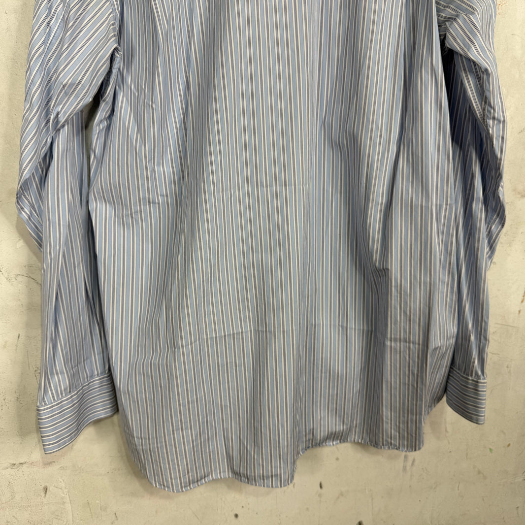 CDG Shirt Double Layered Stripe LS Shirt
