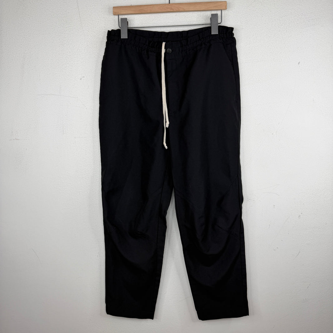 CDG Black Drawstring Trousers