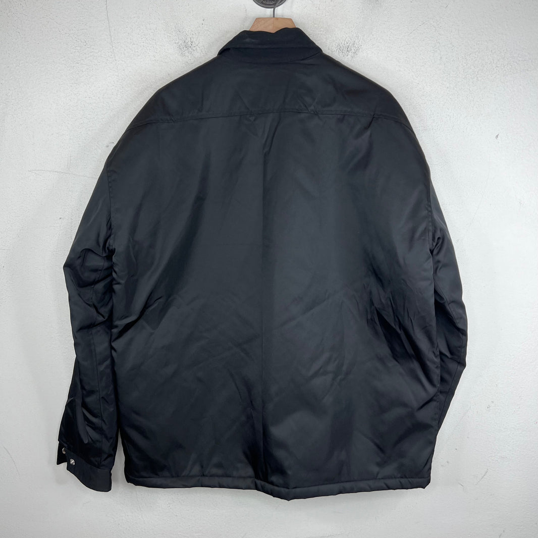 Prada Padded Snap Button Badge Jacket