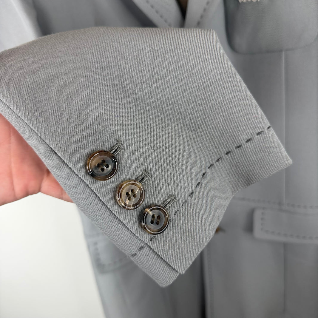 Undercover Wool Have a Weird Weekend Trench Coat