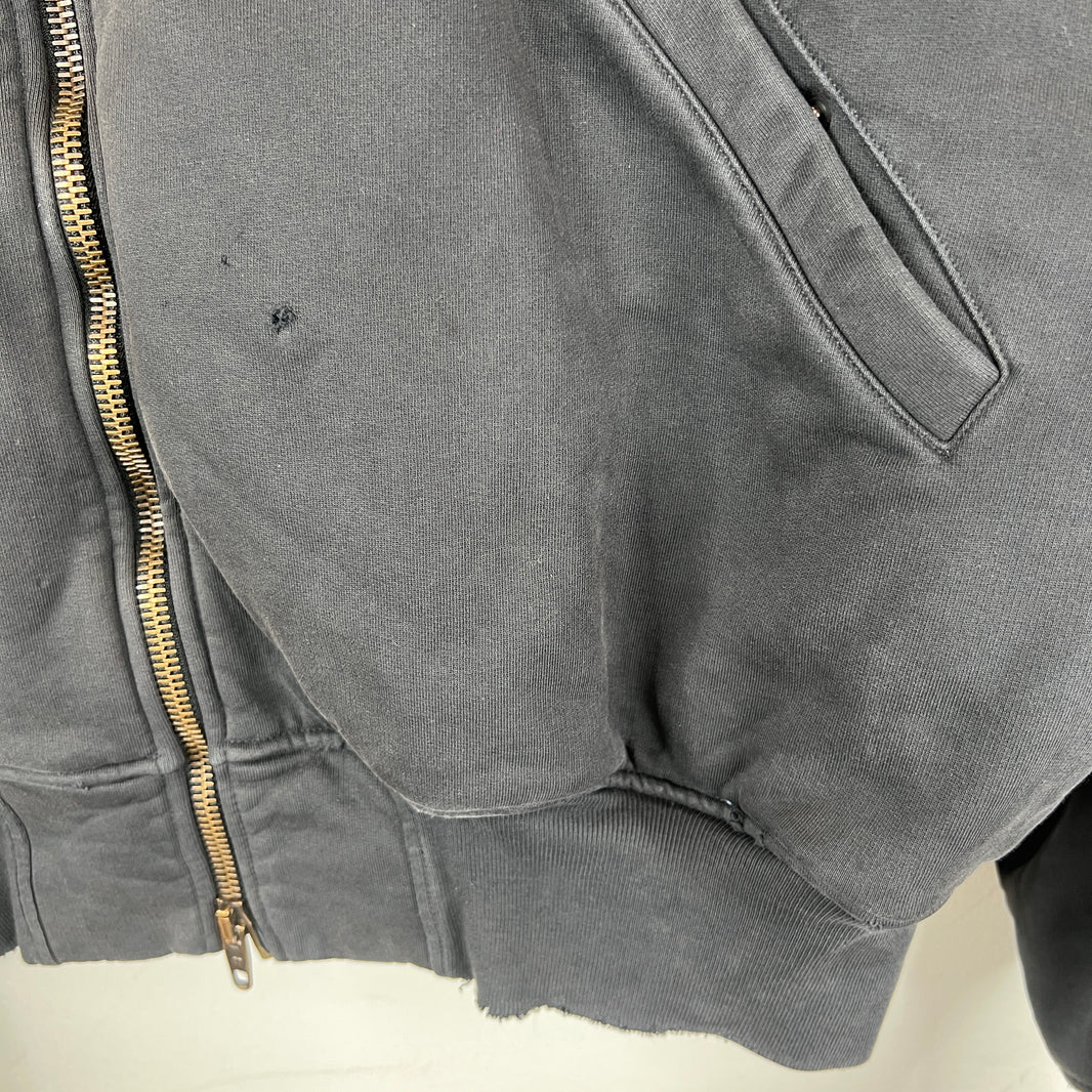 Balenciaga Cotton Hooded Bomber Jacket