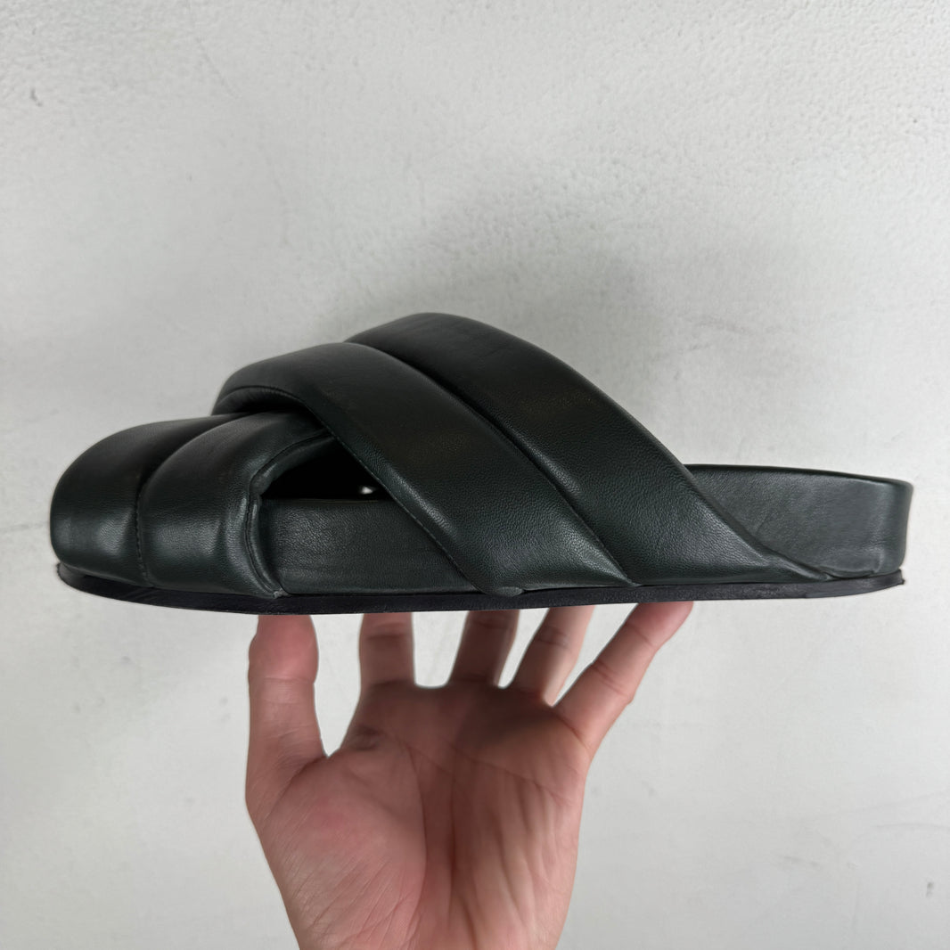 Jil Sander Puffed Twist Sandals