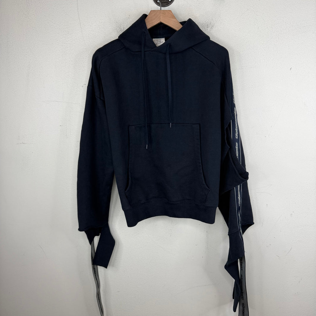 Vetements Logo Tape Hoodie