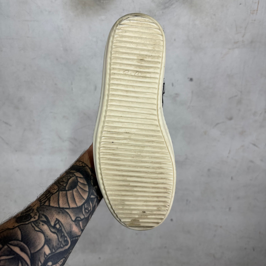 Rick Owens Black Cut Tongue Geobaskets