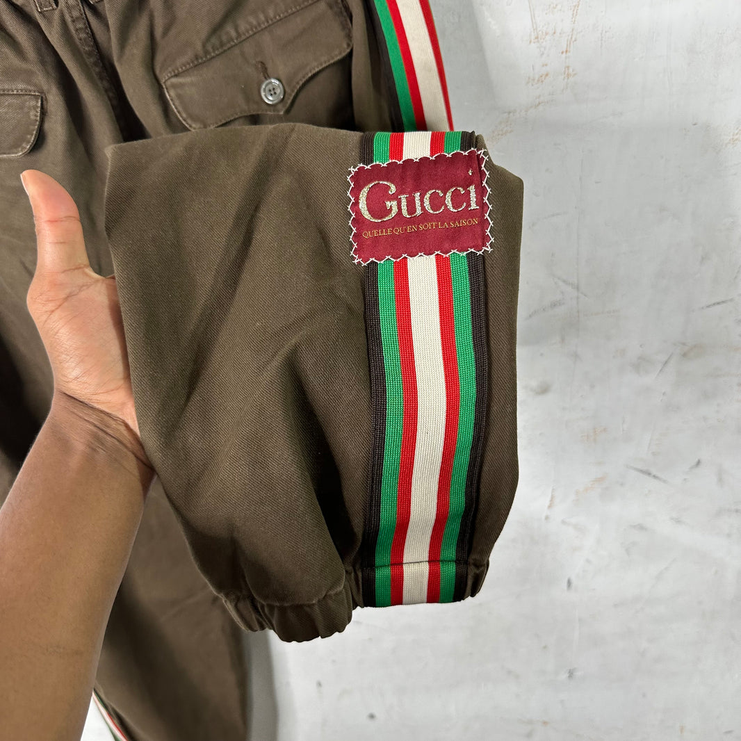Gucci Brown Twill Trousers