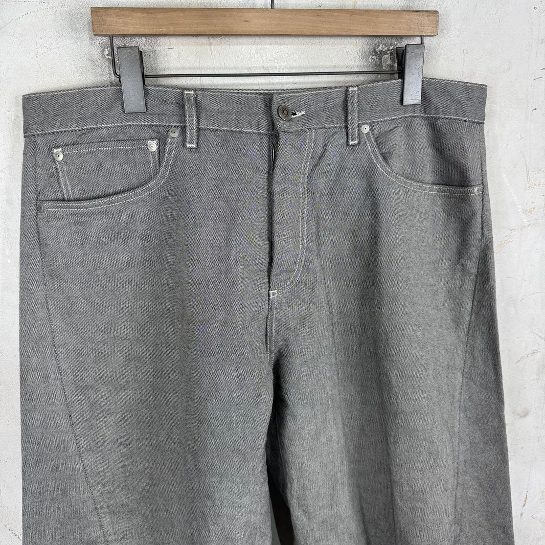 Margiela Inside Out Knee Twist Jeans