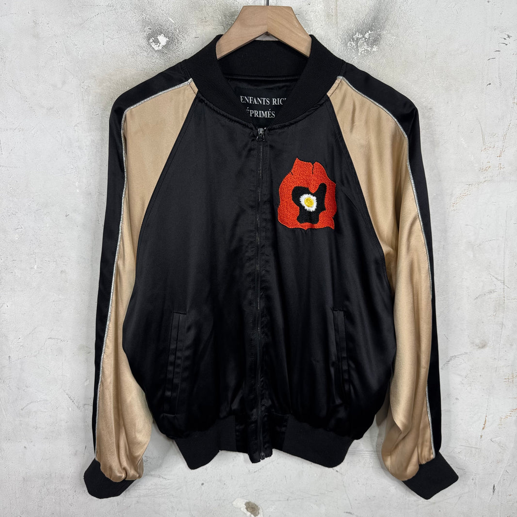 ERD Satin Chinese Rocks Souvenir Jacket