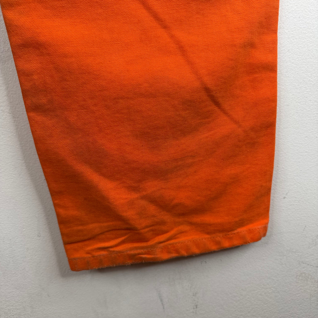 Heron Preston Carhartt Orange Double Knee Dungarees