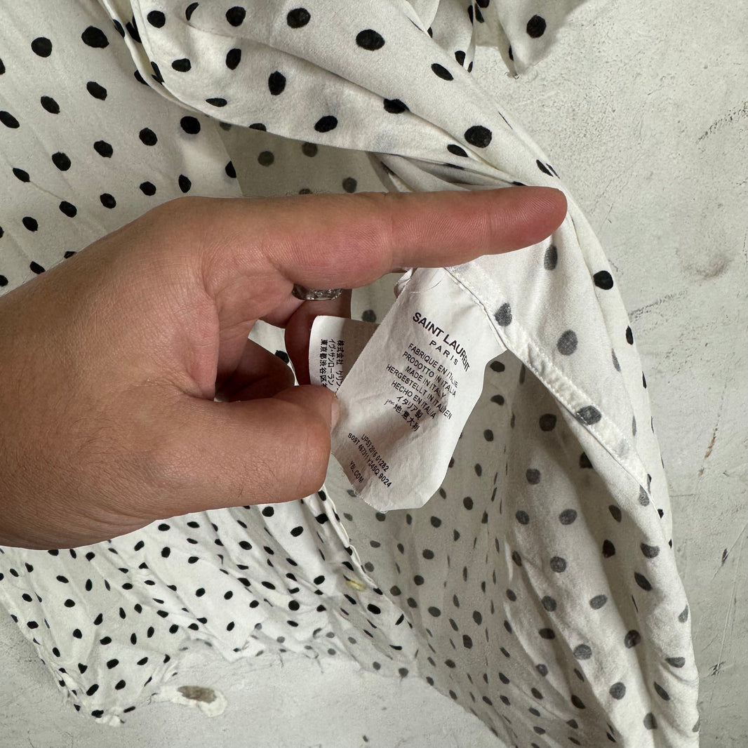 Saint Laurent Polka Dot S/S Shirt