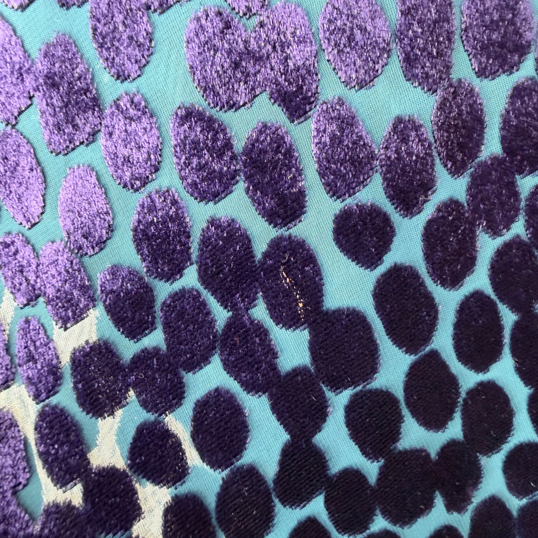 Junya Watanabe Blue Sheer Patterned L/S Shirt