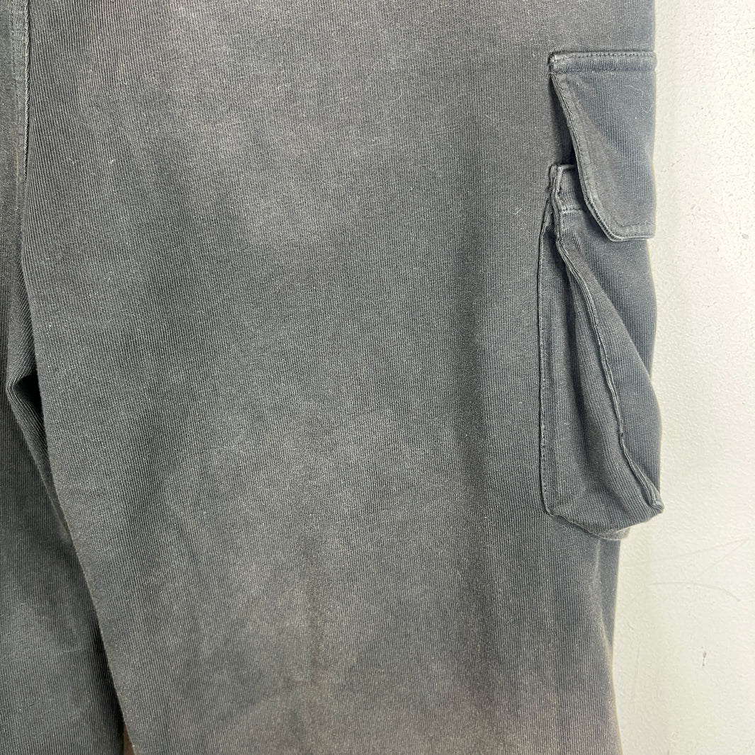 424 Black Crest Cargo Shorts