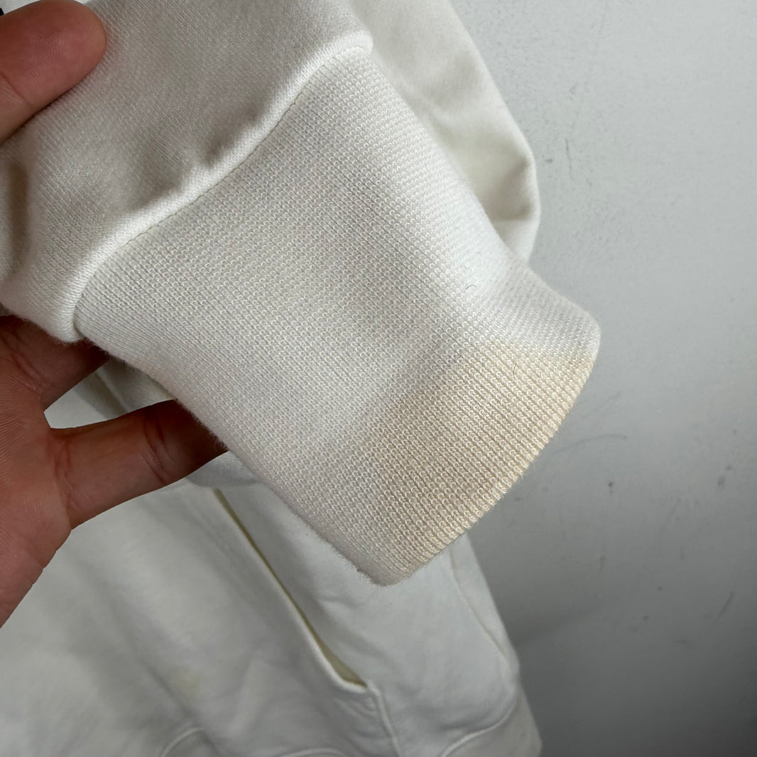 CDG White Logo Hoodie