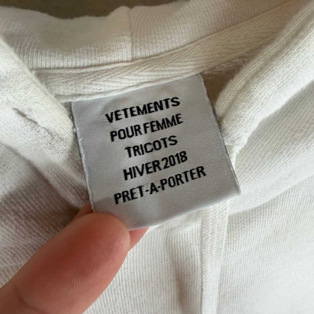 Vetements Embroidered Beverly Hills Hoodie