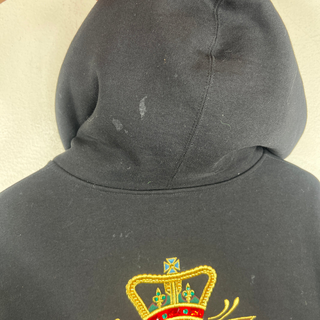 Supreme Crest Studded Zip Up Hoodie