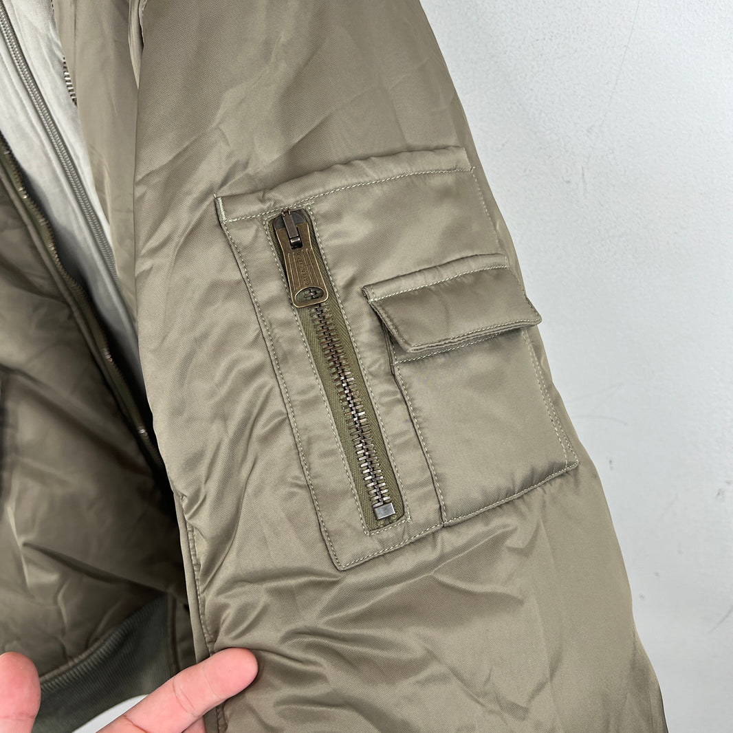 Balenciaga Double Layer Bomber Jacket