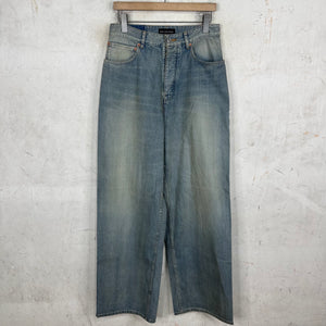Balenciaga Lightwash Baggy Jeans