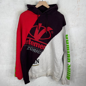 Vetements Reconstructed Paneled Hoodie