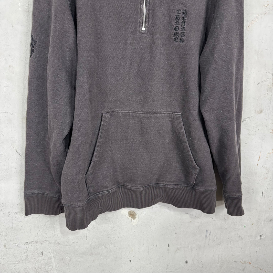 Chrome Hearts Y-Not Quarter Zip Sweatshirt