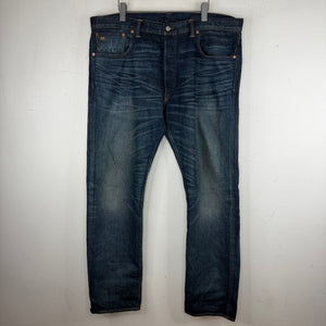 RRL Dark Wash Straight Leg Jeans