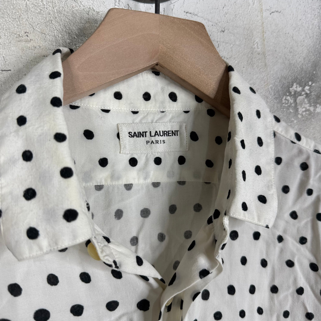 Saint Laurent Polka Dot S/S Shirt