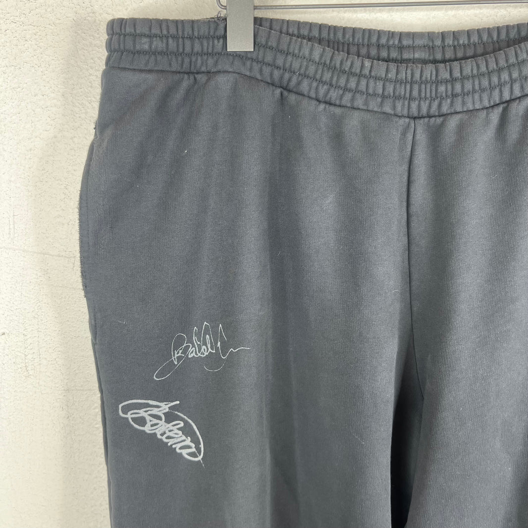 Balenciaga Banana Autograph Baggy Sweatpants
