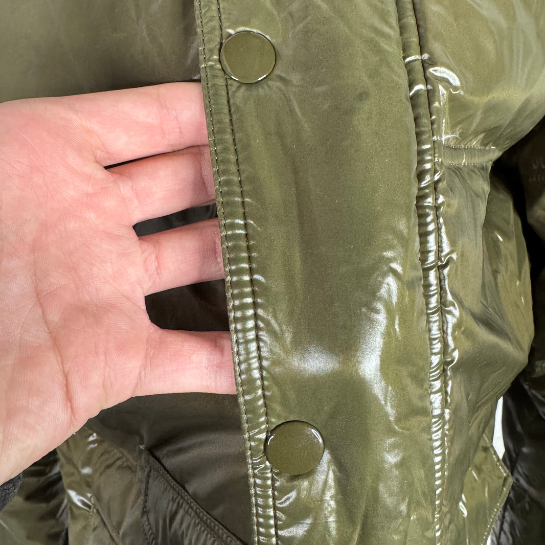 Gucci Army Green Puffer Jacket