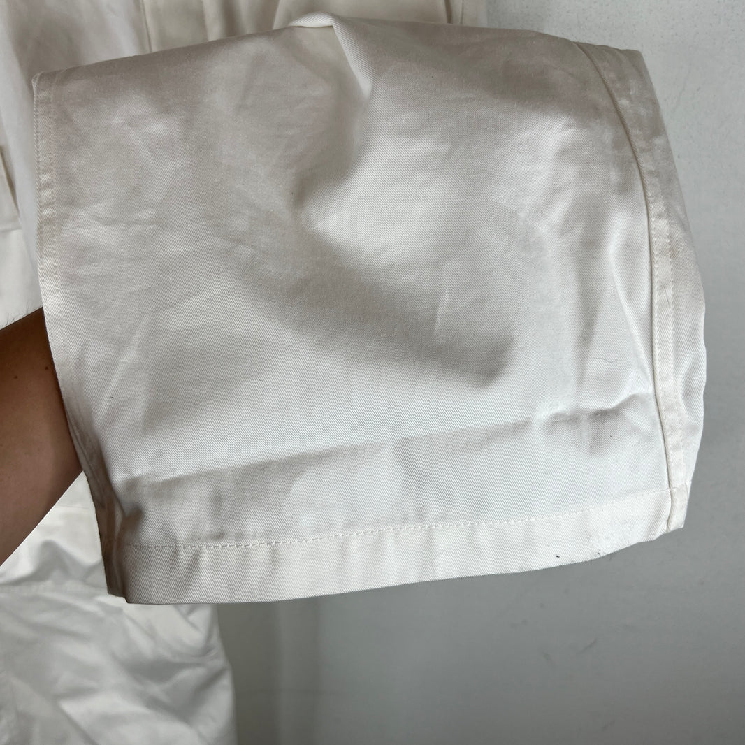 Balenciaga White Kick Knee Cargo Trousers