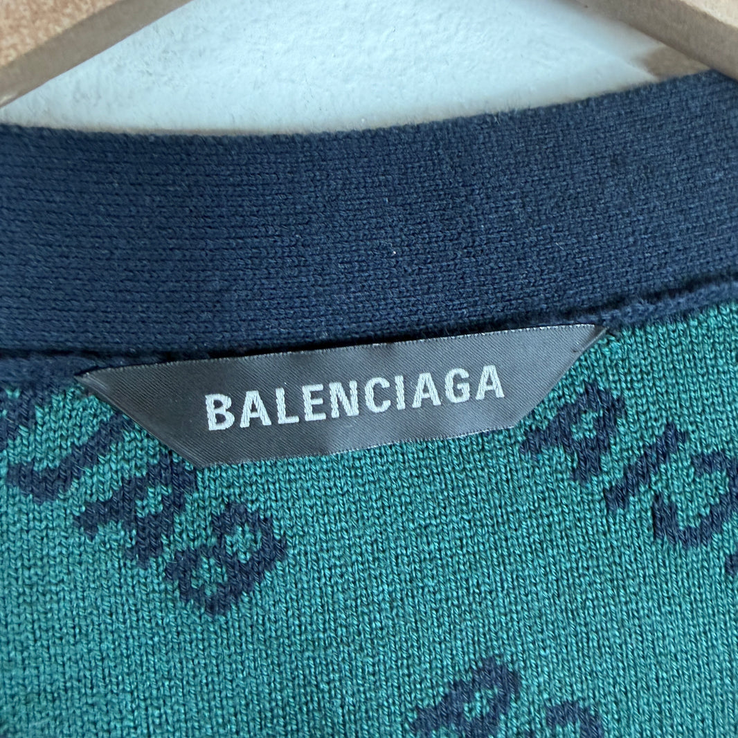 Balenciaga Repeat Logo Cardigan