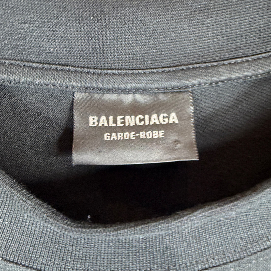 Balenciaga Wash Instruction T-Shirt