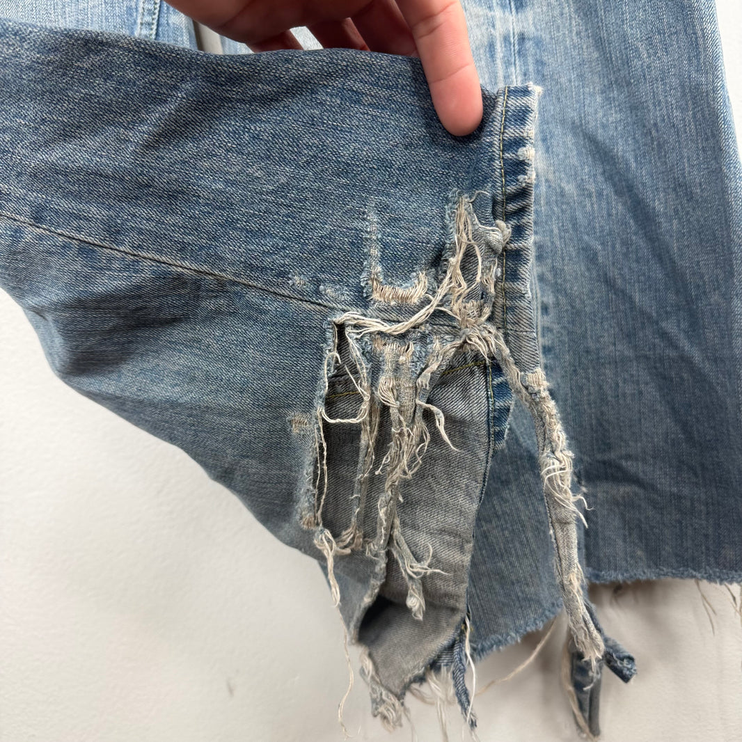 Balenciaga Twisted Inseam Drawstring Jeans