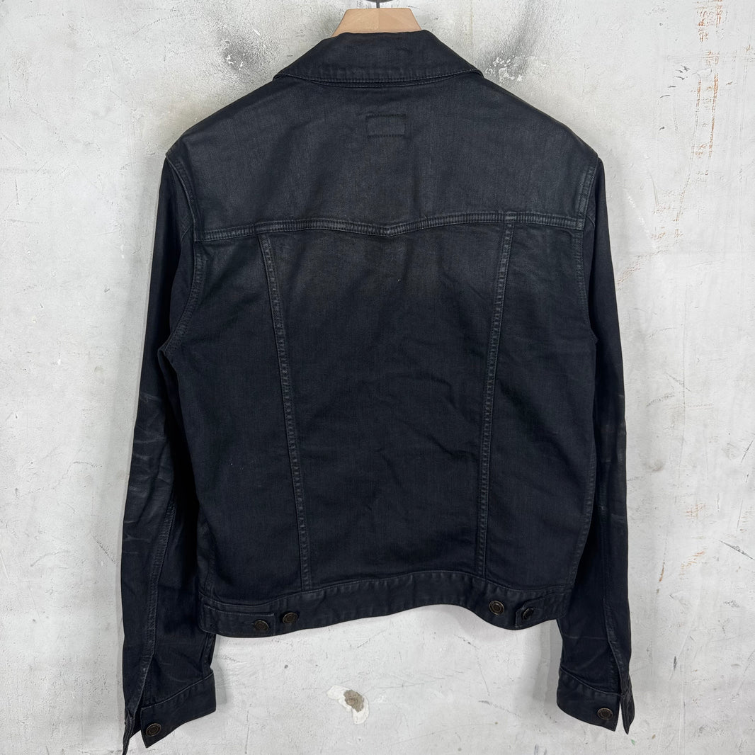 Saint Laurent 2019 Waxed Denim Jacket