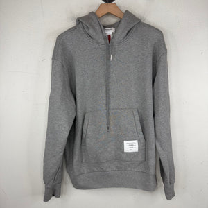 Thom Browne Gray Logo Hoodie