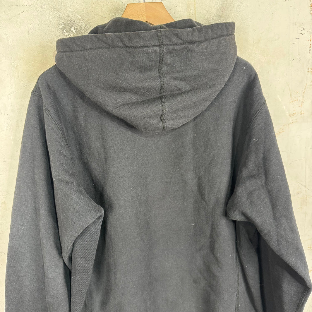 Supreme Black Box Logo Hoodie