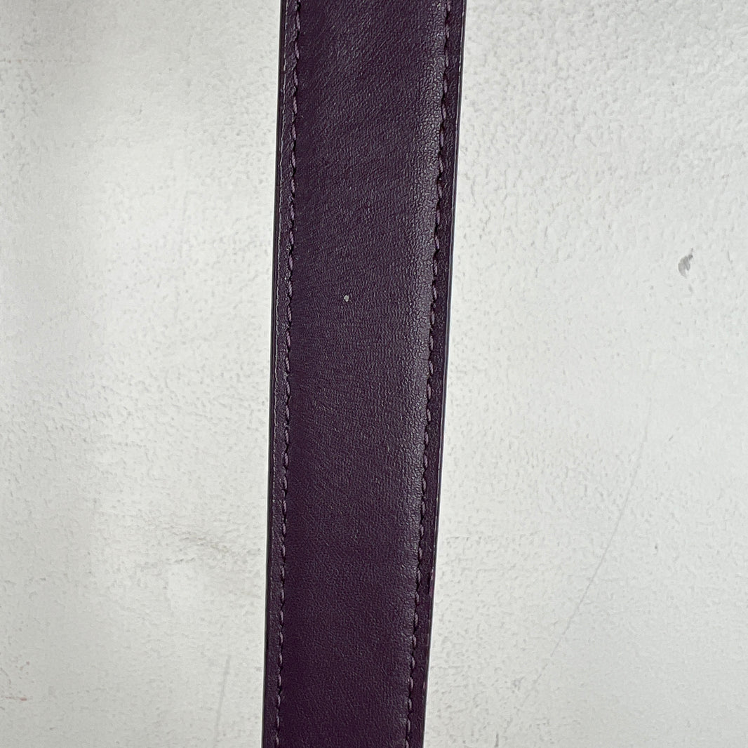 Telfar Logo Purple Belt