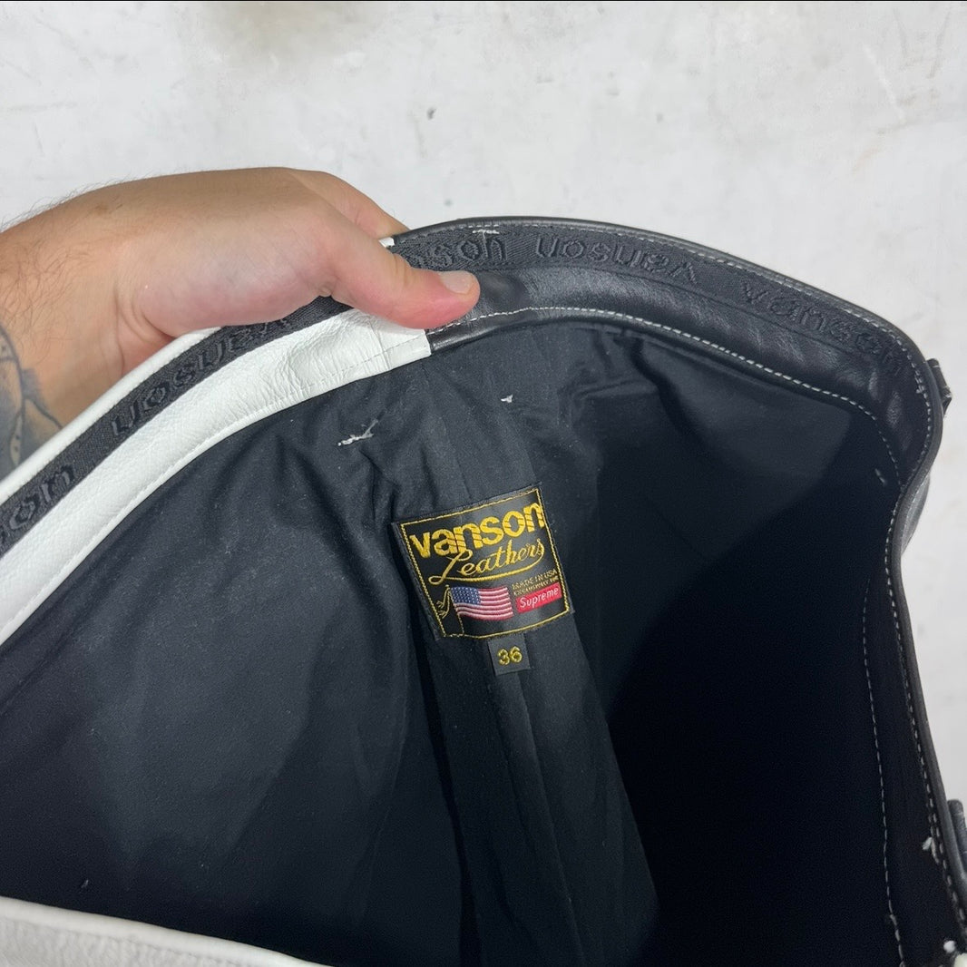 Supreme x Yohji Vanson Split Leather Pants