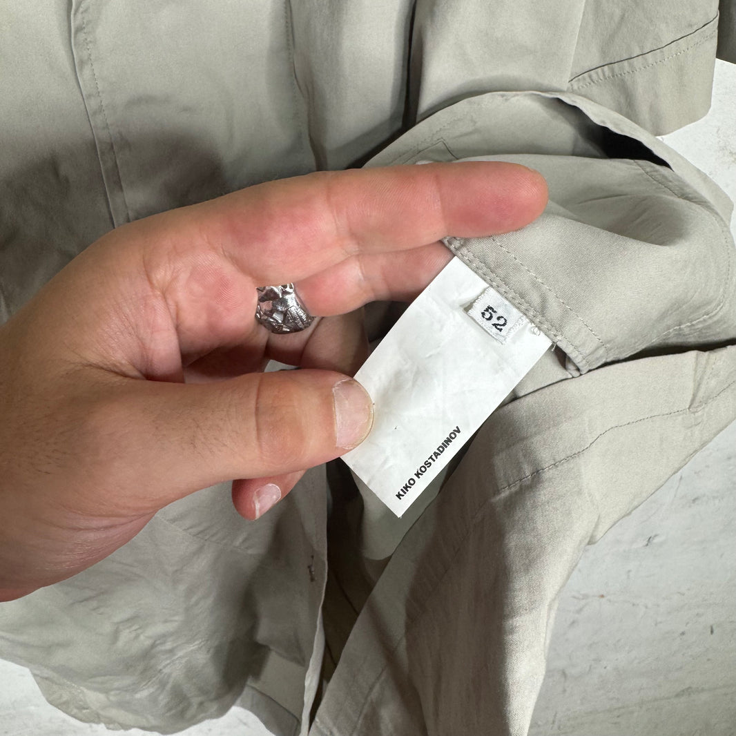 Kiko Kostadinov Beige Blazer Shirt