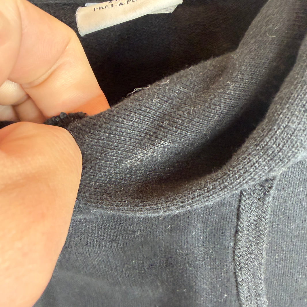 Vetements Wash Logo Tape Hoodie