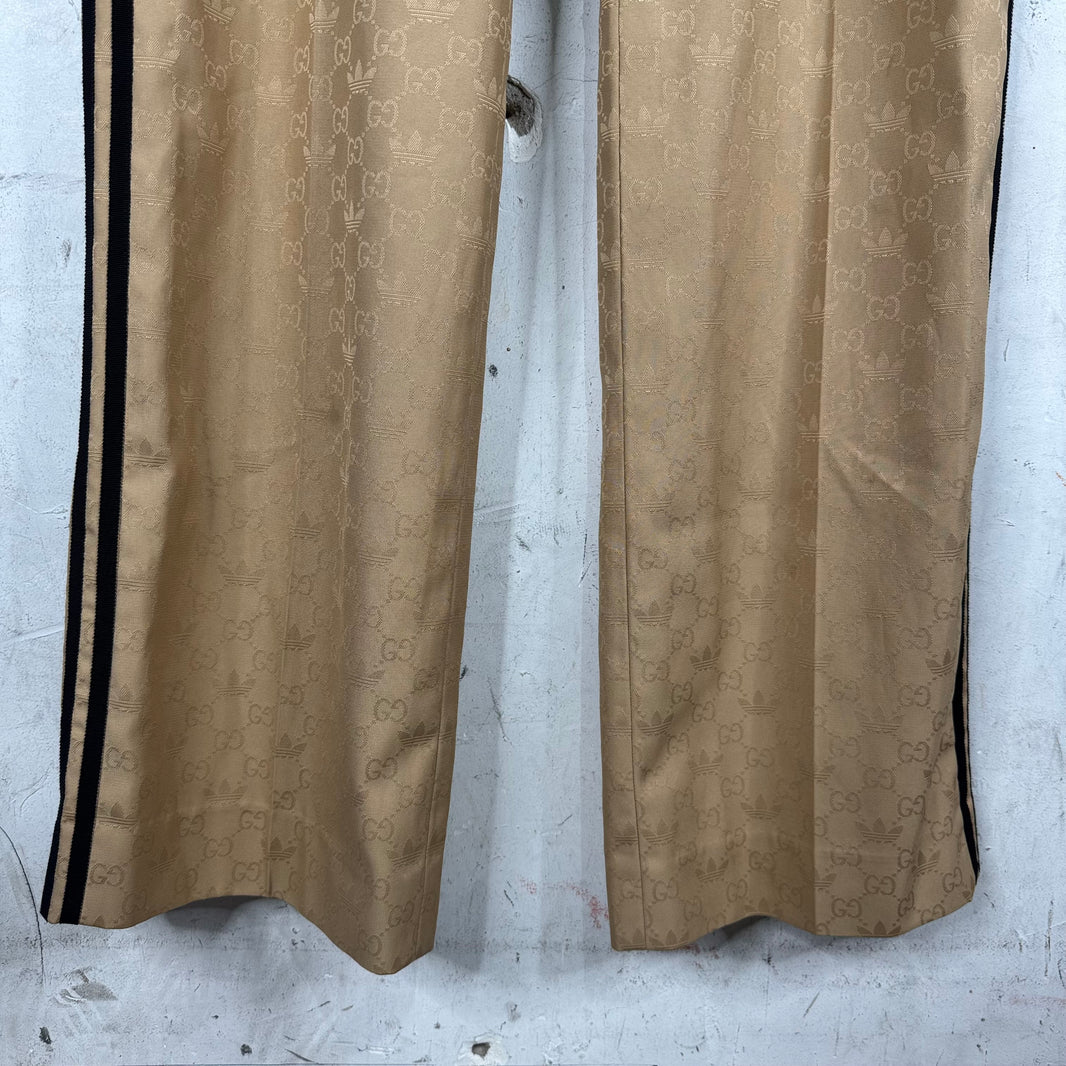Gucci x Adidas Monogram Loose Trousers