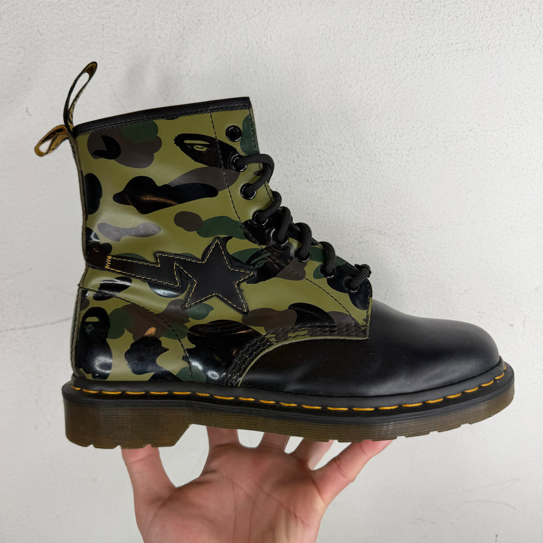 Bape Doc Marten 1460 Zip Boots