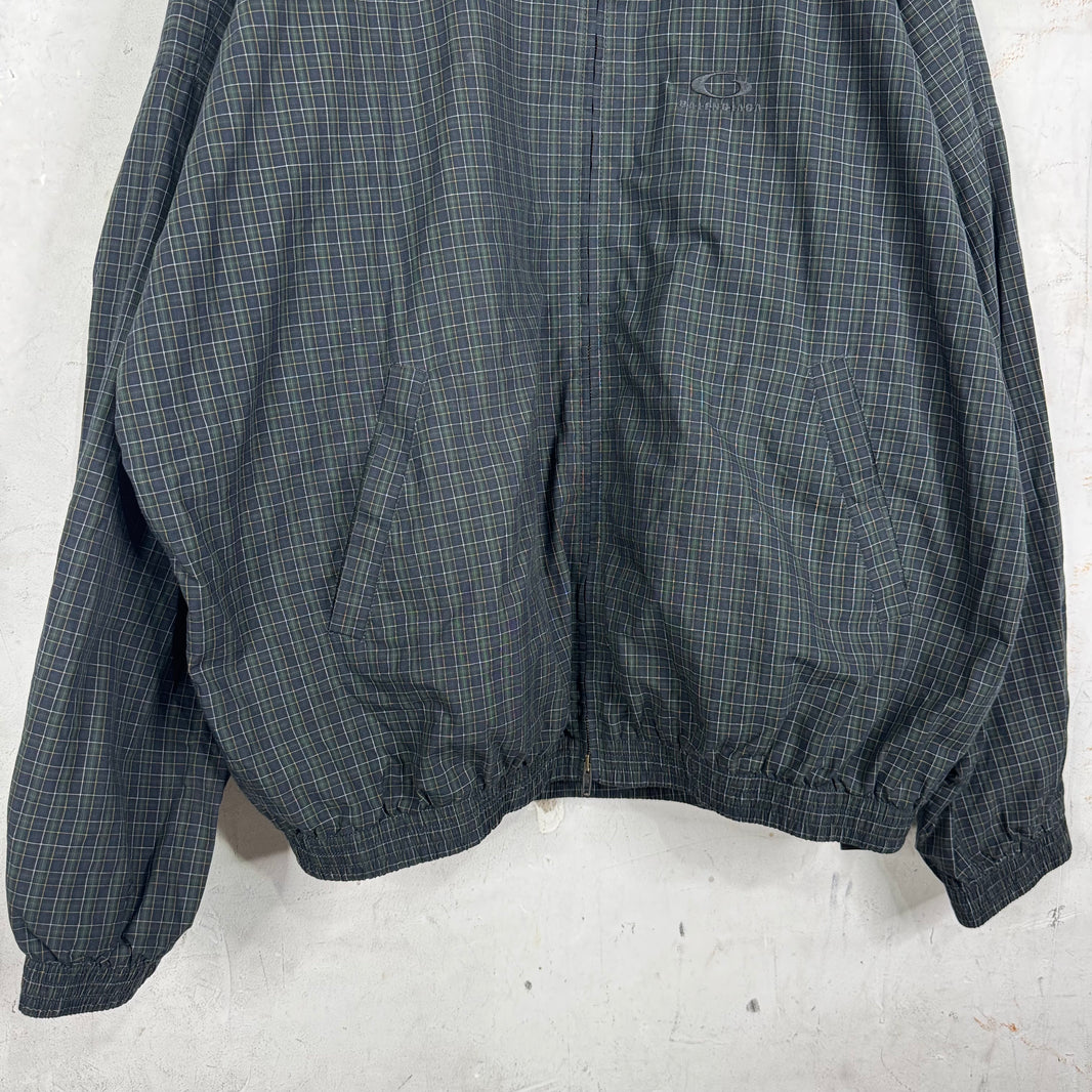 Balenciaga Loop Logo Plaid Track Jacket