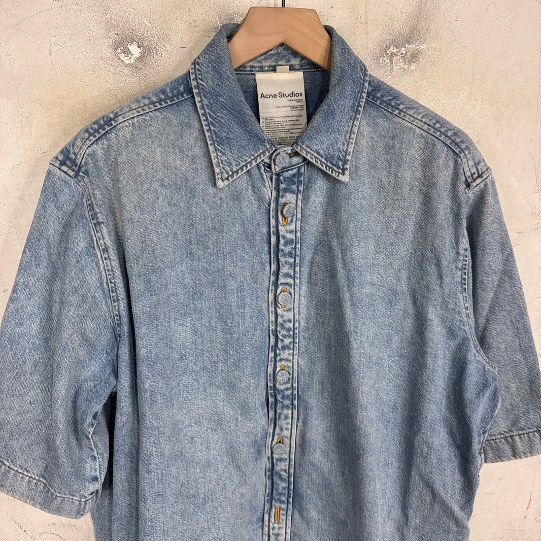 Acne Studios Lightwash Denim SS Shirt