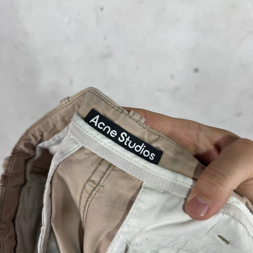Acne Studios Repair Stitched Khaki Pants