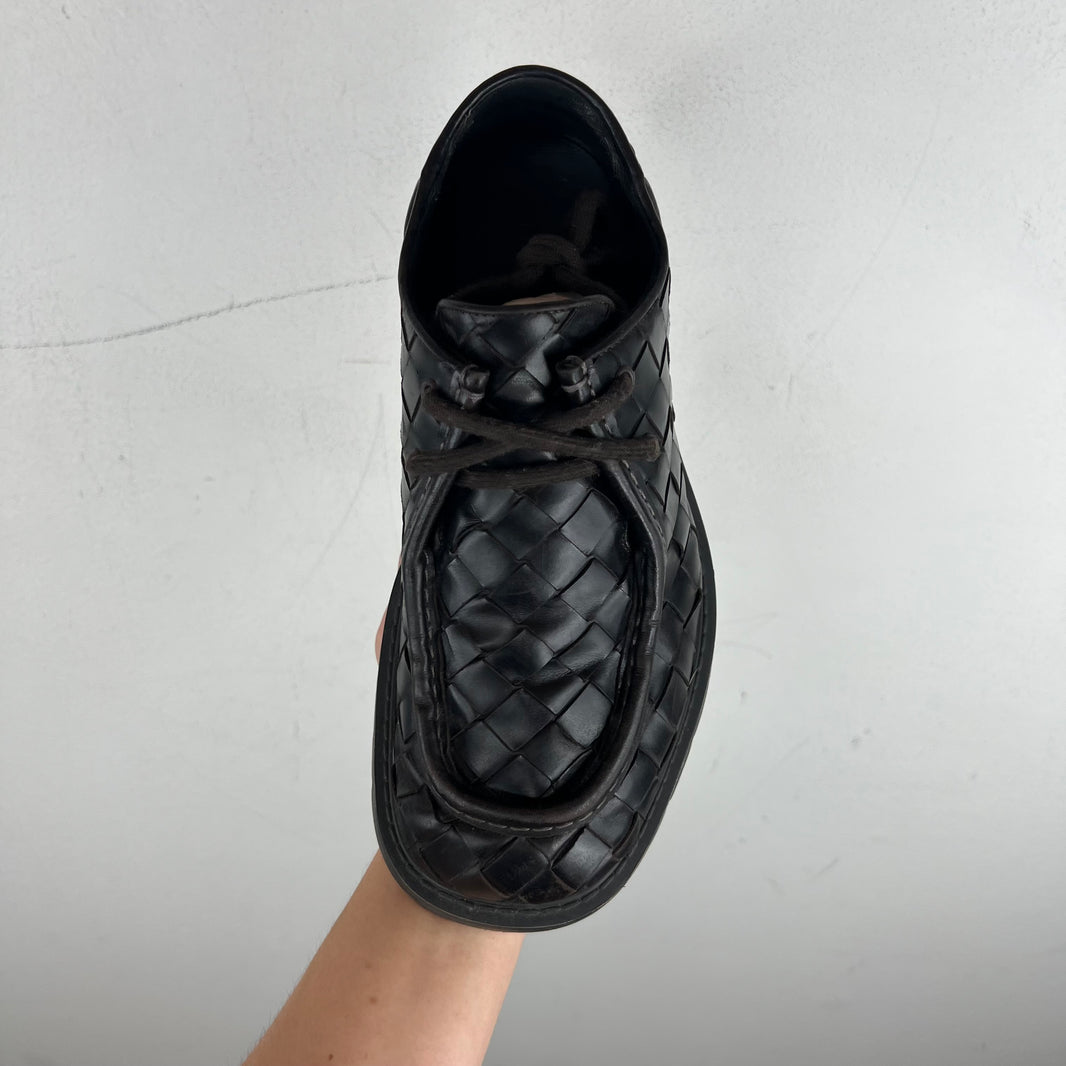 Bottega Veneta Haddock Lace-Up Shoes
