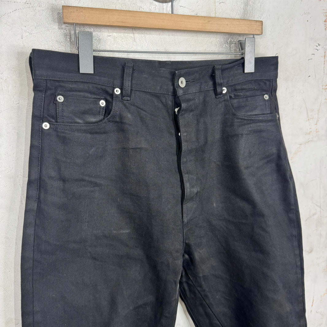 DRKSHDW Japanese Denim Cropped Bolan Bootcuts