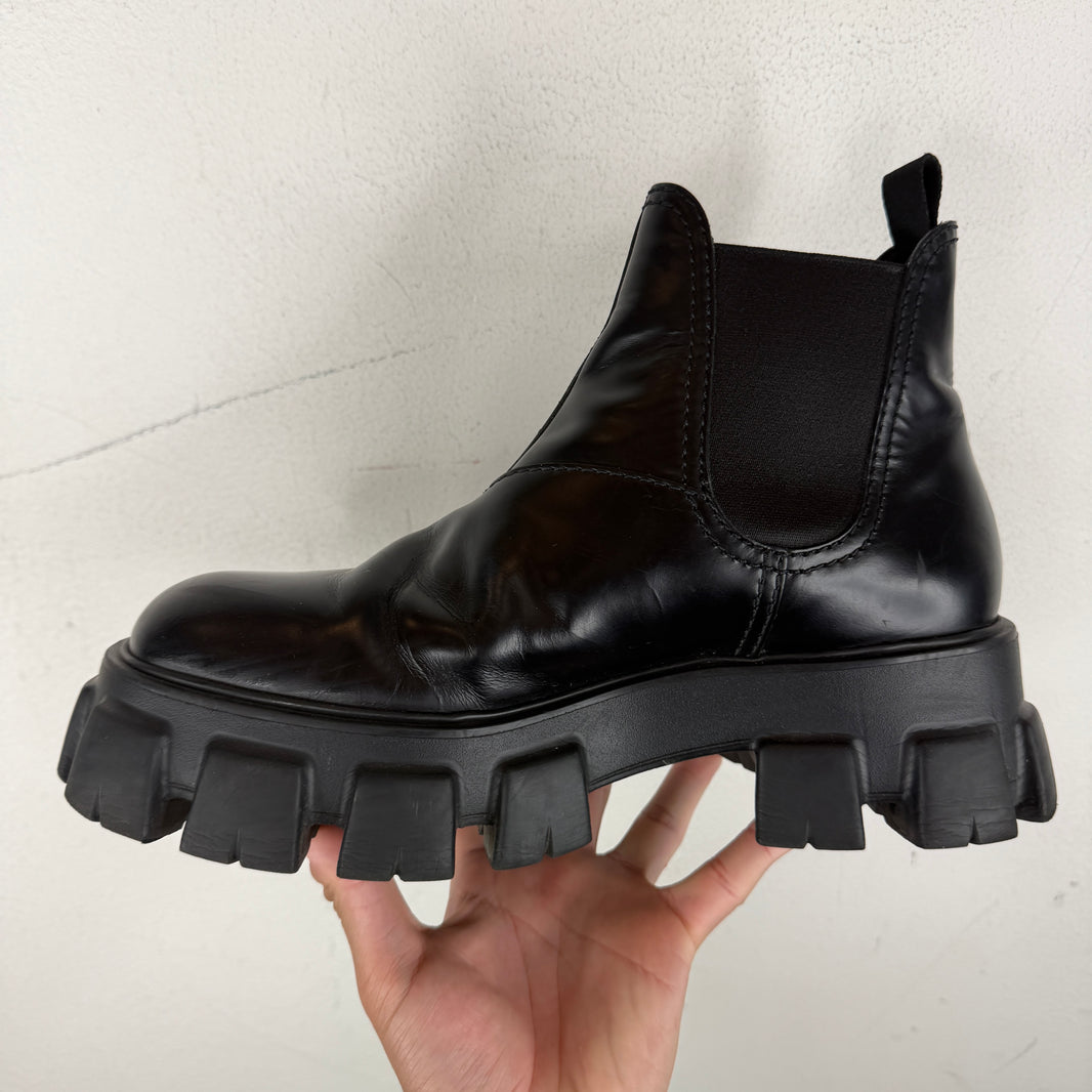 Prada Chelsea Monolith Boots