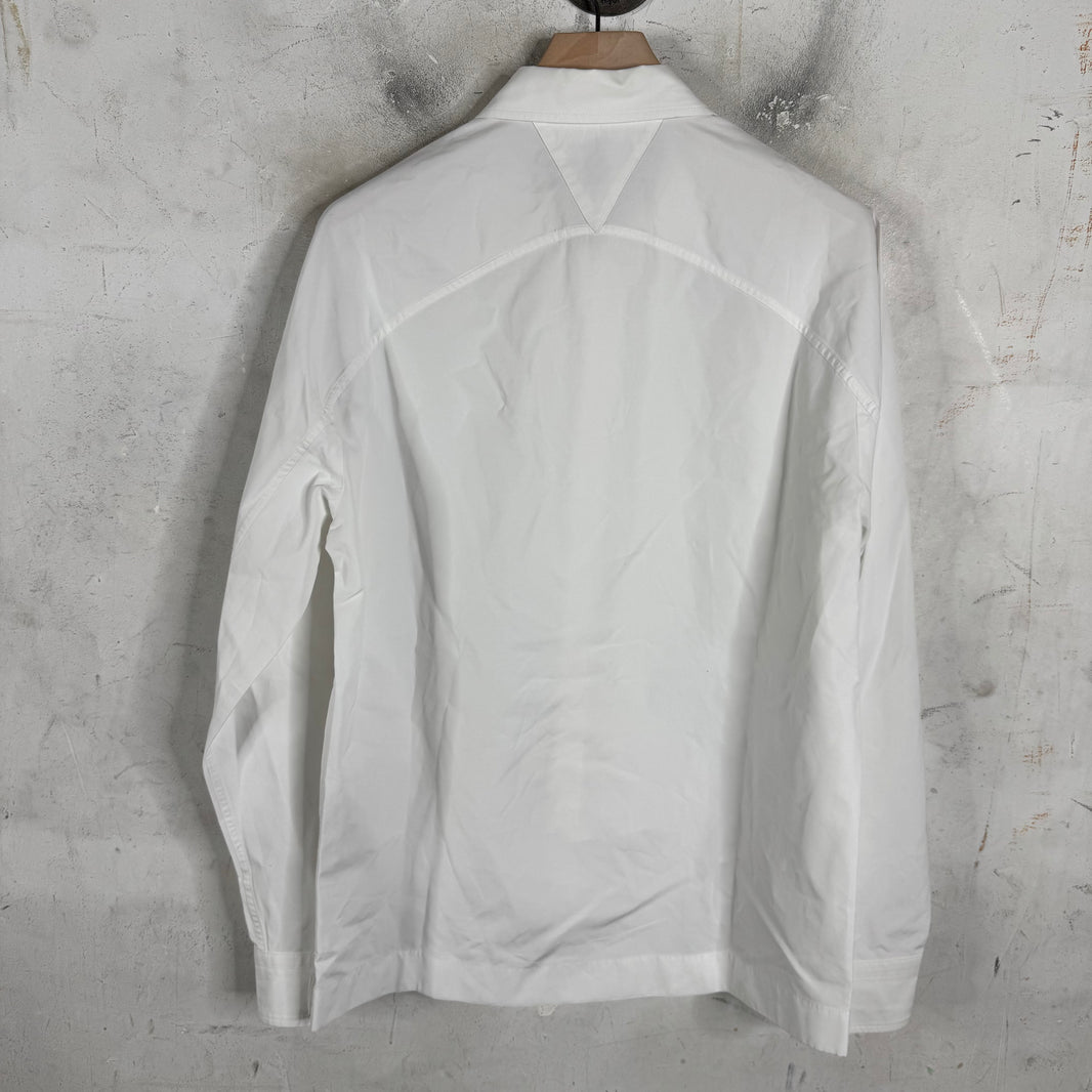 Bottega Veneta White Canvas Shirt