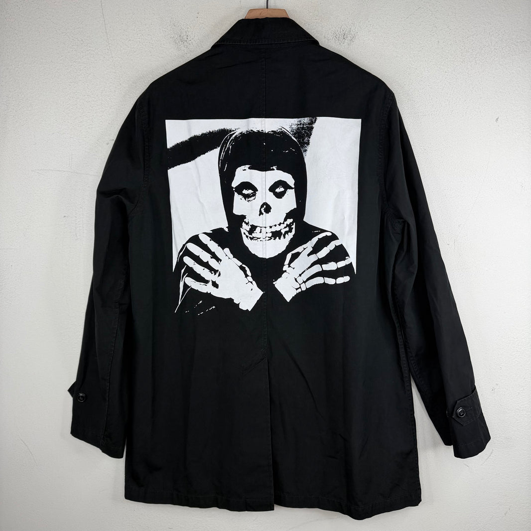 Supreme Black Misfits Trench Coat
