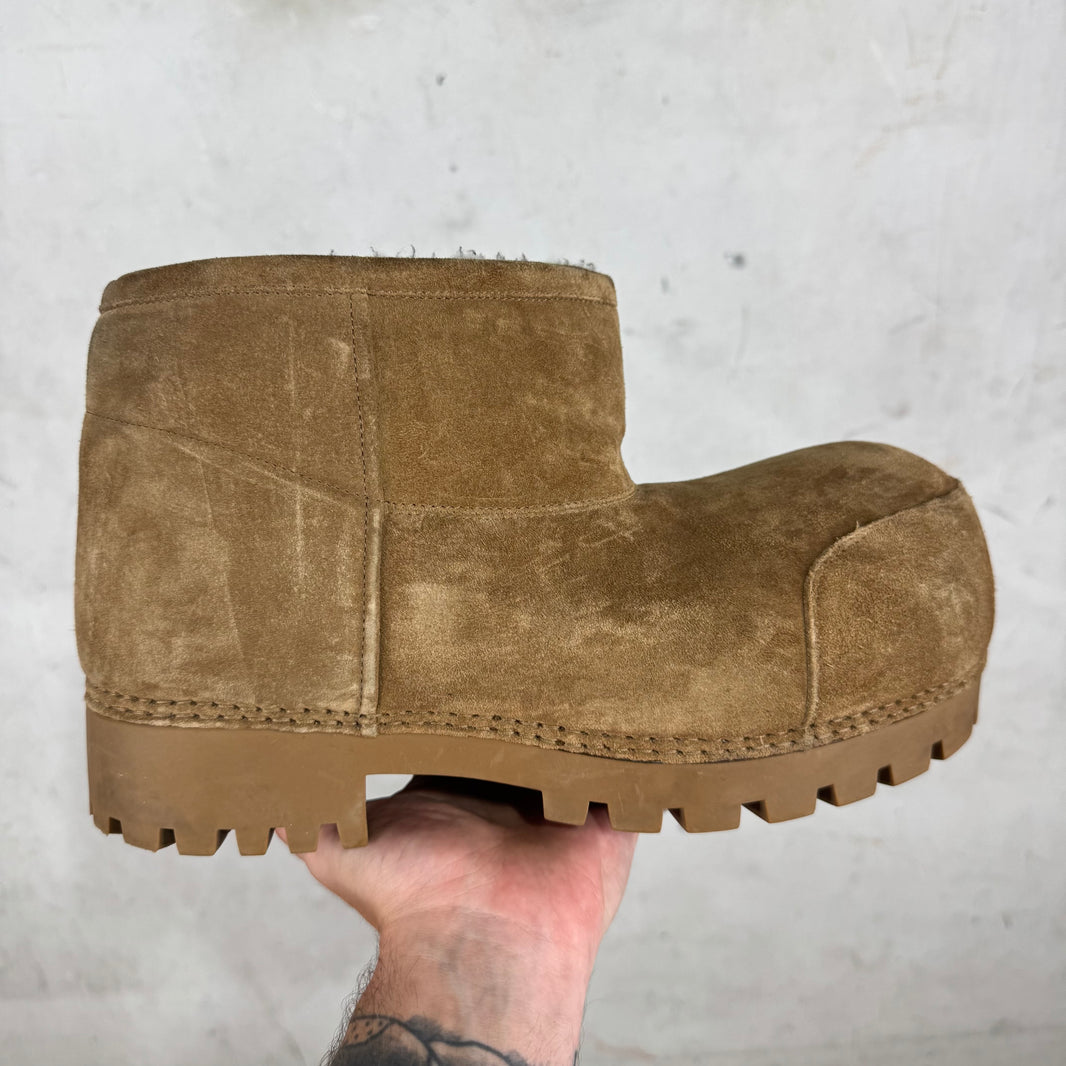 Balenciaga Short Suede Alaska Boots